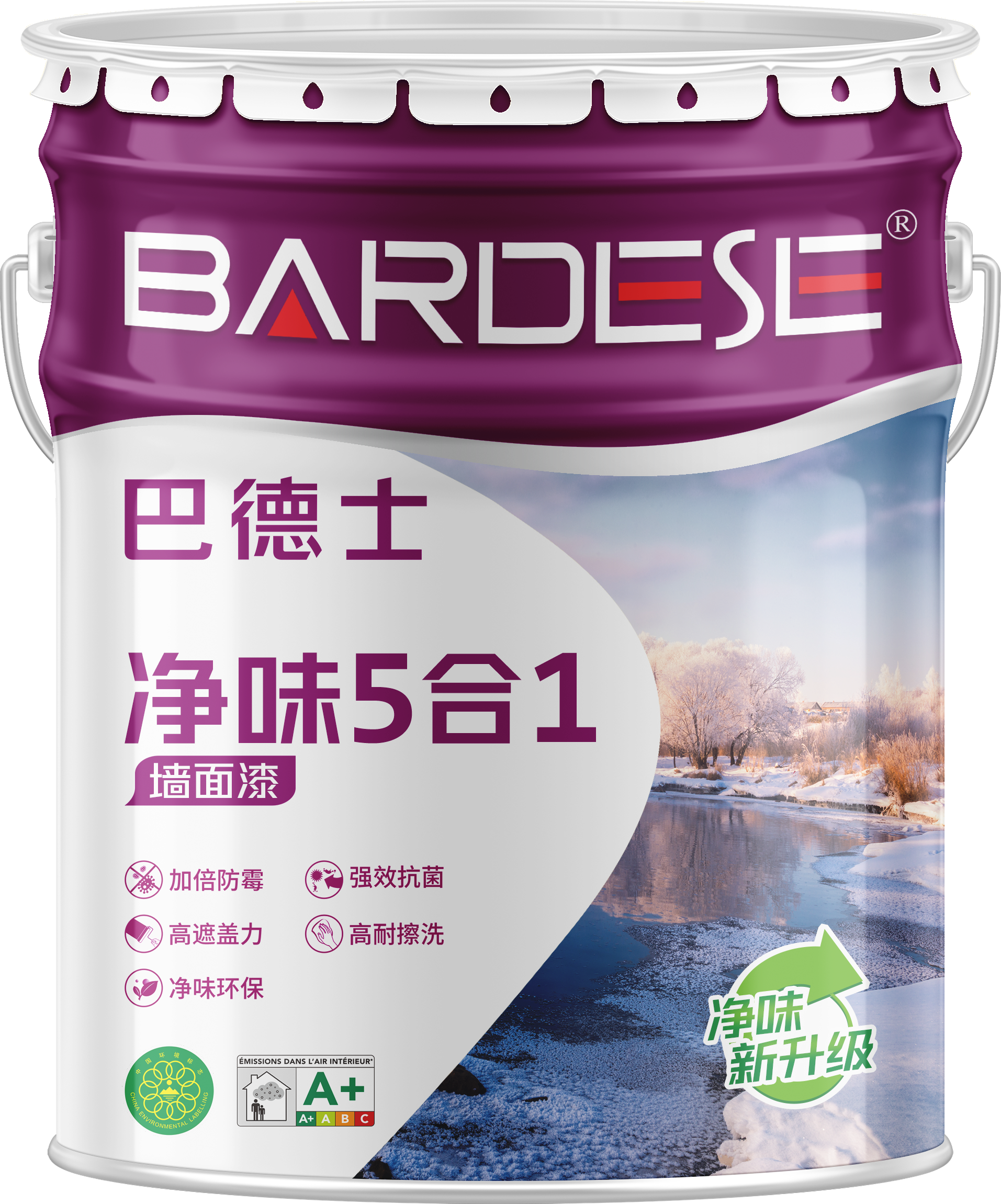 BD-5750 净味5合1墙面漆 5-in-1 Interior Wall Emulsion Paint